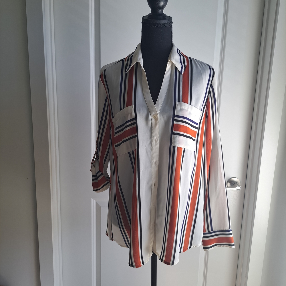 Express Multicolor Striped Blouse